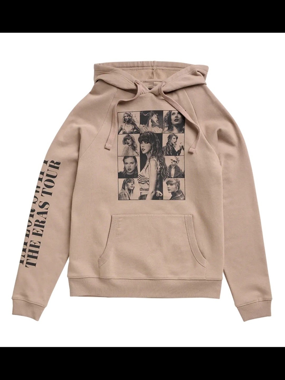 Taylor Swift The Eras Tour Taupe Hoodie Size S